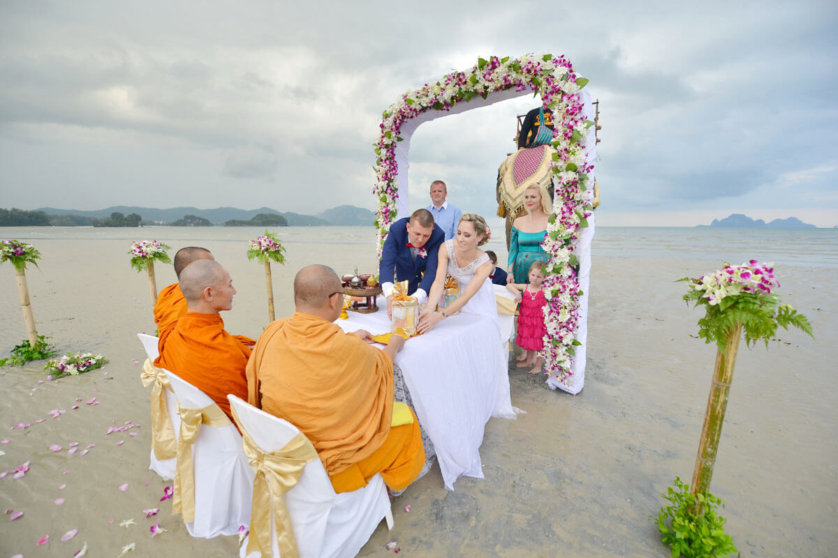 Long Beach Haad Yao Wedding Packages Krabi Thailand