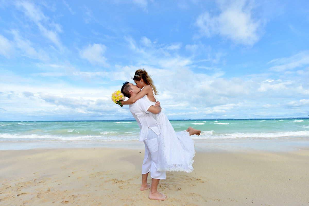 Western Non Religious Wedding Ceremony Package : Krabi, Thailand