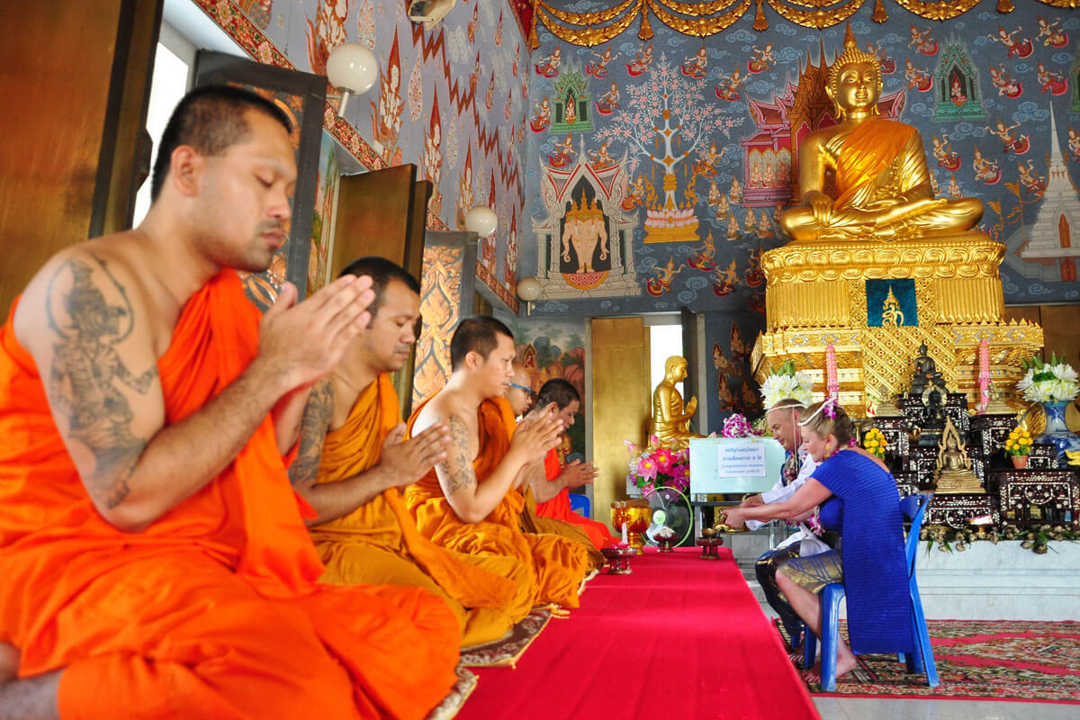 Renew Buddhist Wedding Temple Package Enquiry : Krabi, Thailand